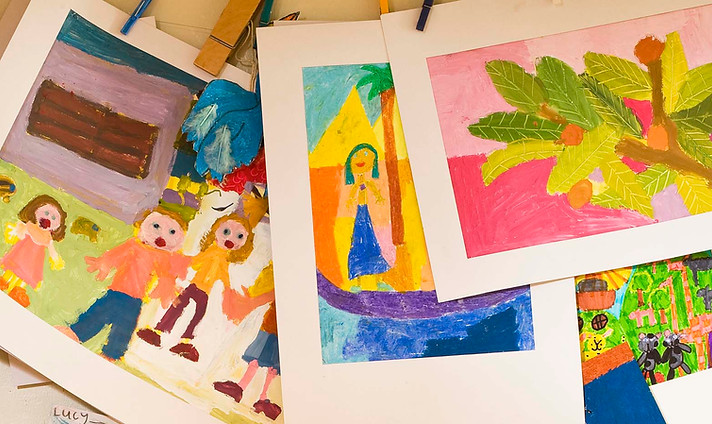 Colorful Children's Art