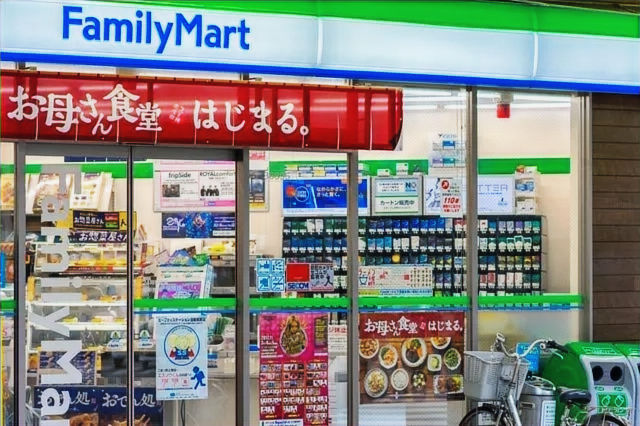 magasin family mart Japon