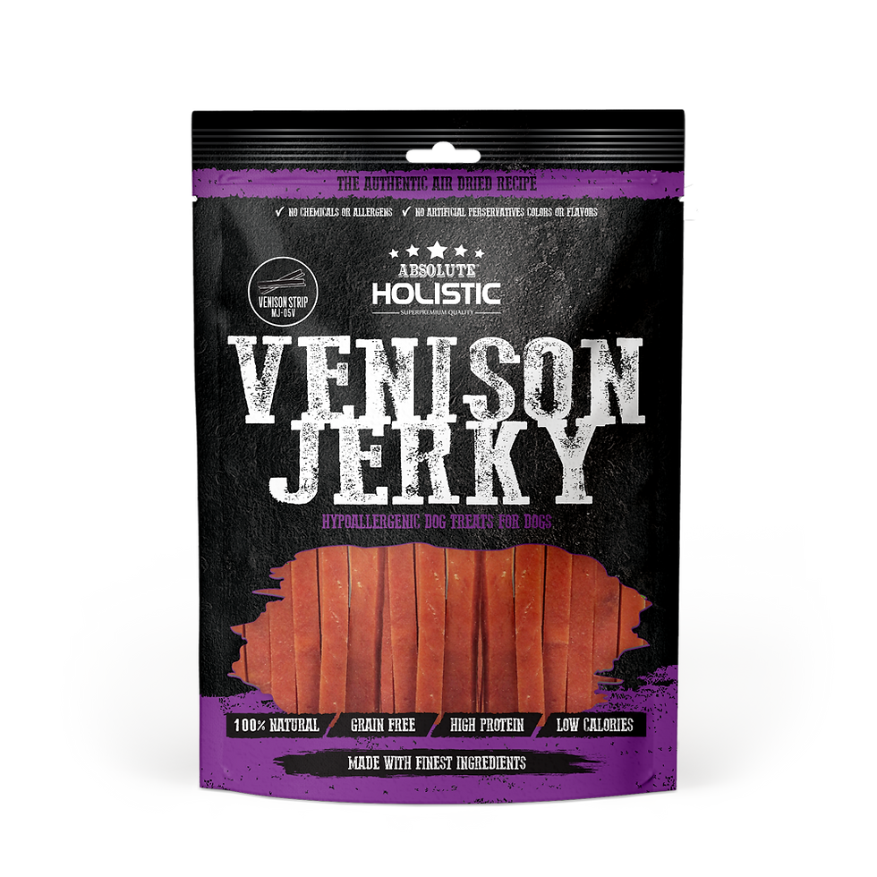 Absolute Holistic Grain Free Venison Loin Strip ( 100g )