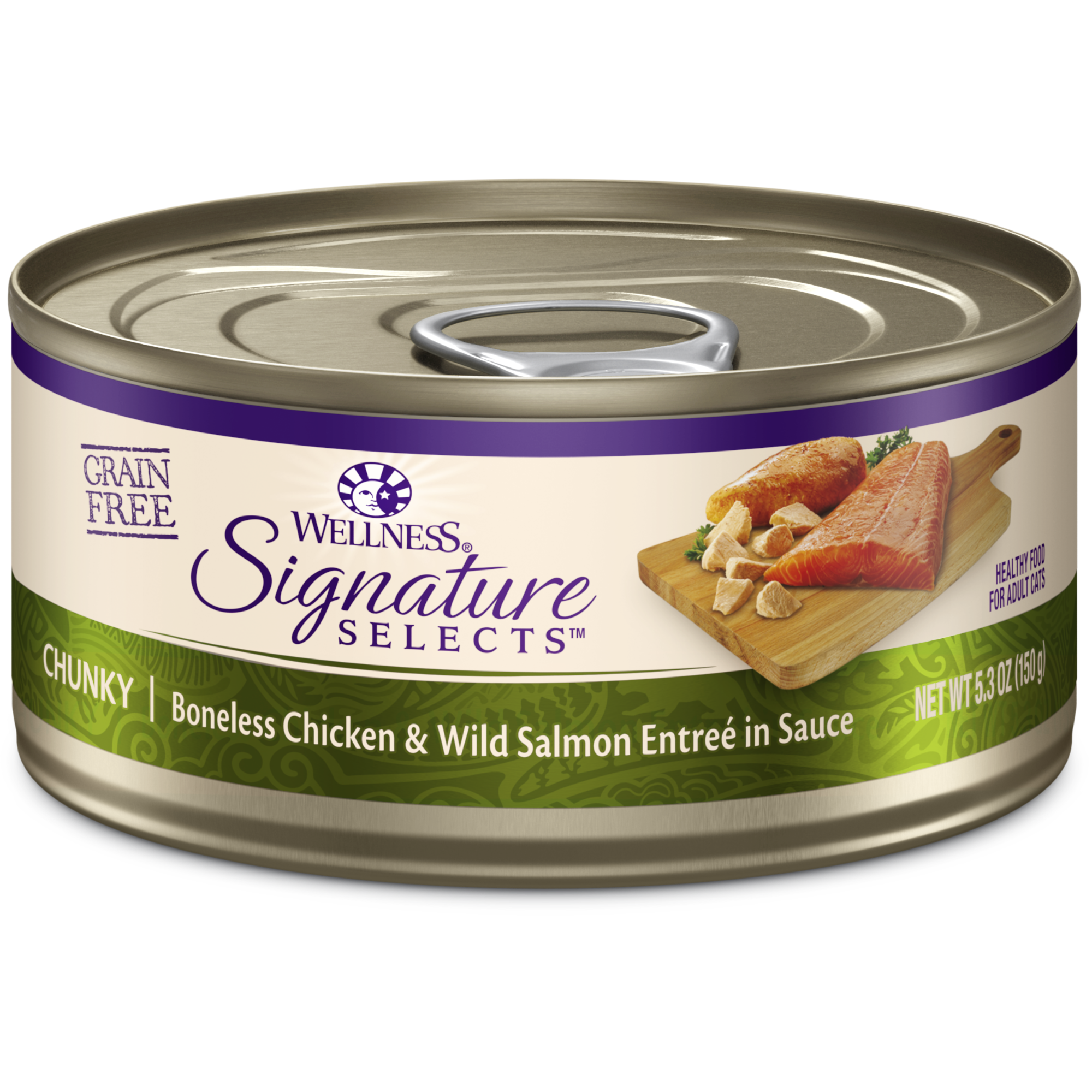 Wellness Signature Chunky Chicken & Salmon ( 5.3oz )