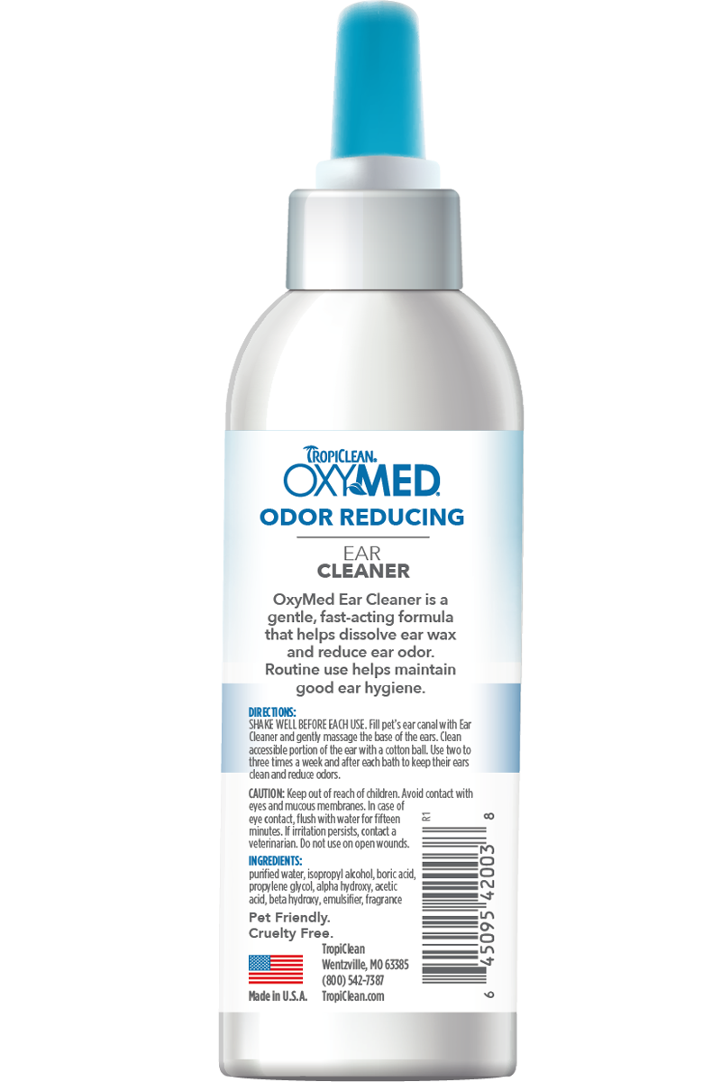 Thumbnail: TropiClean OxyMed Ear Cleaner (118ml)