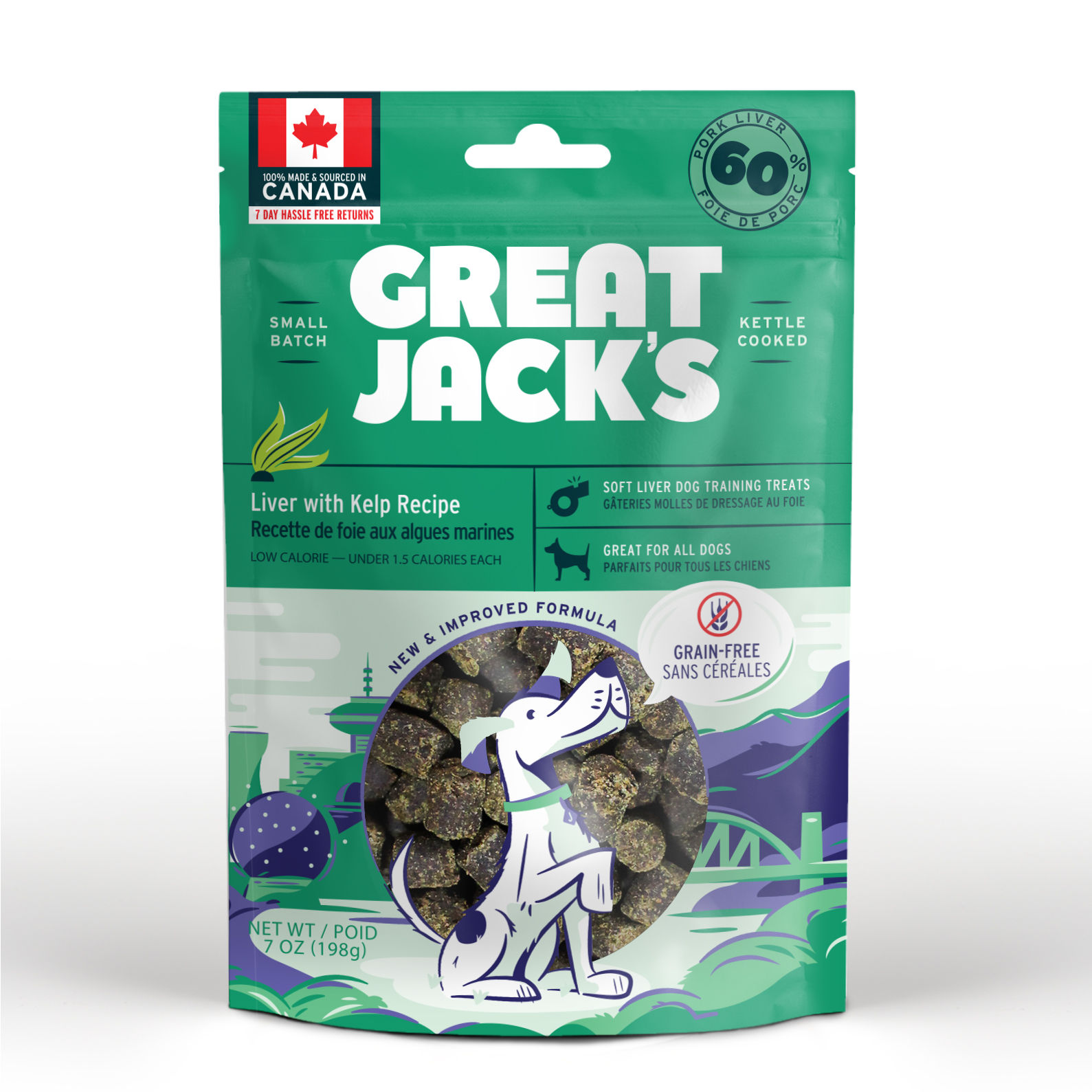 Canadian Jerky Great Jack's Liver With Kelp Recipe (7oz)