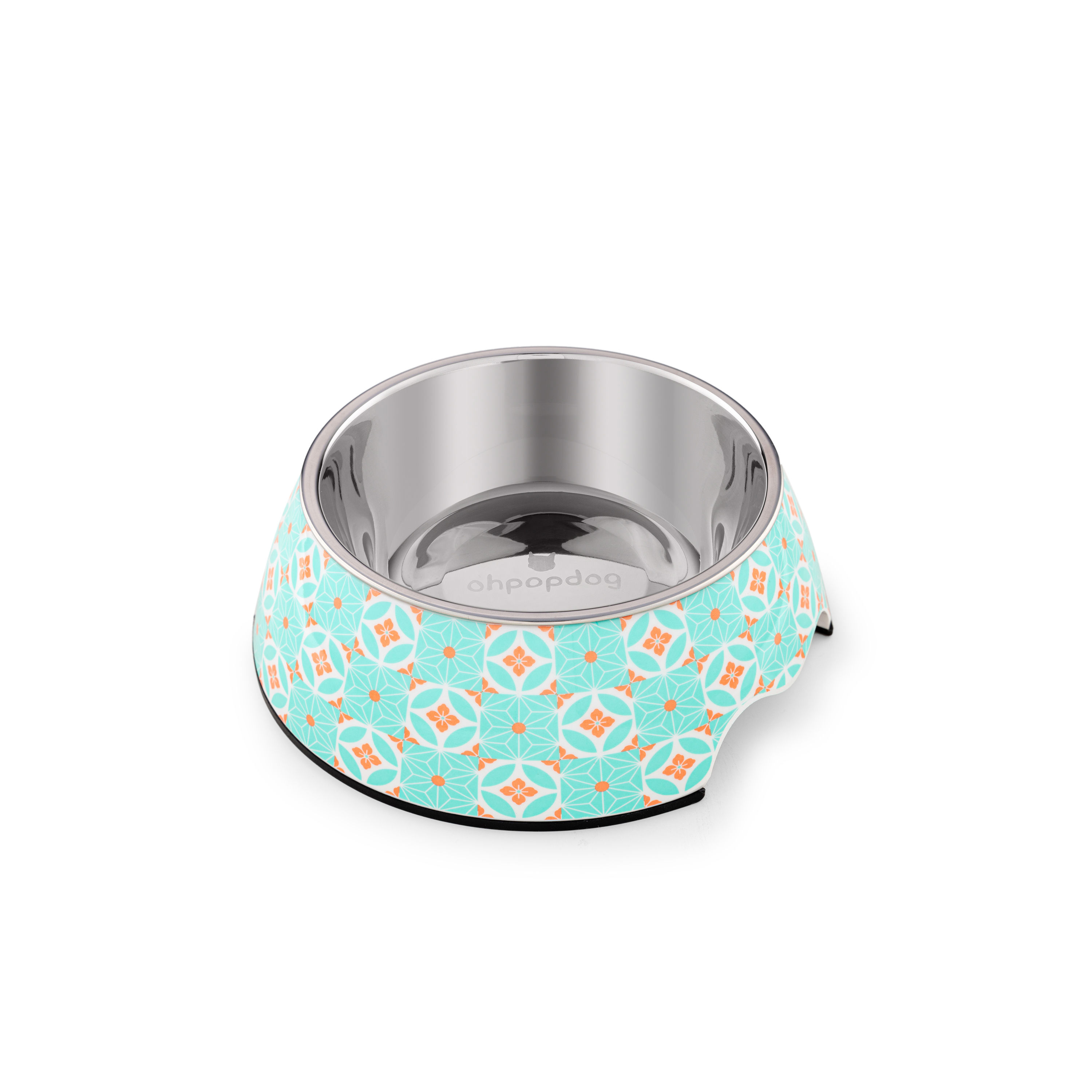 Ohpopdog Non Slip Bowl Straits Mint 17