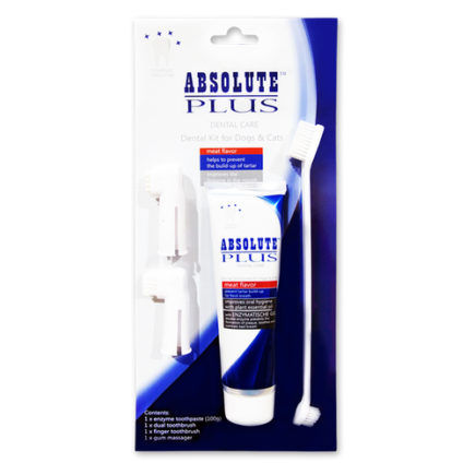 Thumbnail: Absolute Plus Dental Meat Flavour ( toothpaste / full set )