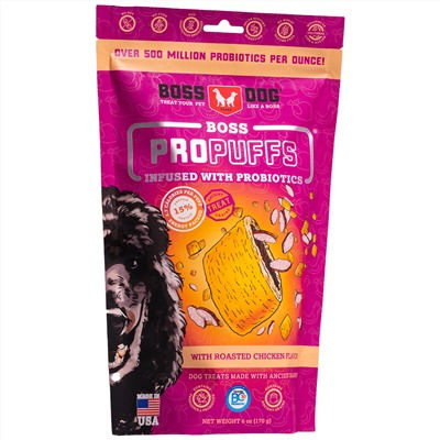 Boss Dog Brand Propuffs Treats Roasted Chicken Flavor (170g)