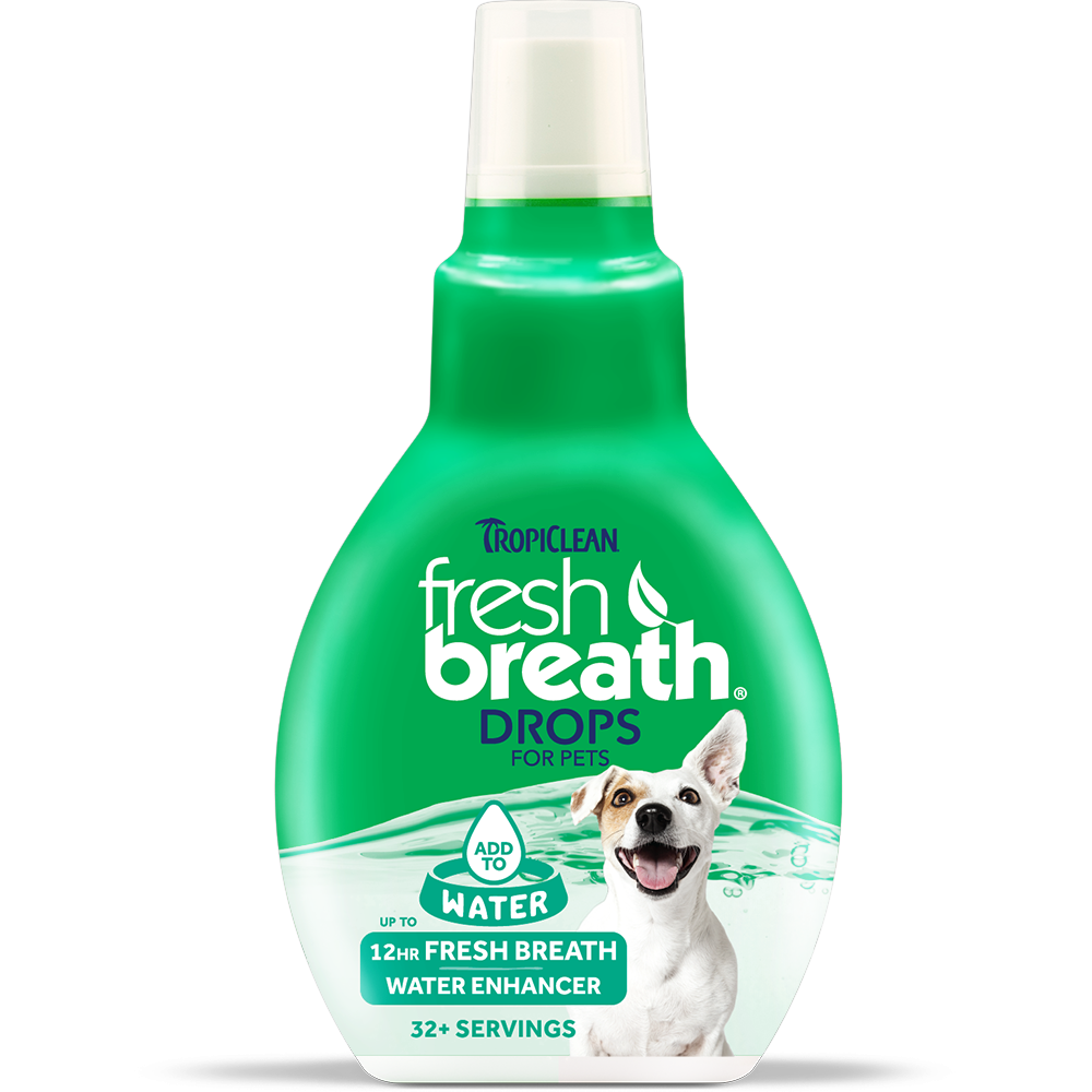 Tropiclean Fresh Breath Drops For Dogs ( 2.2 fl. oz )