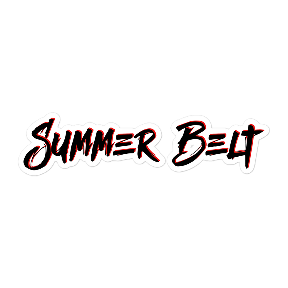 Thumbnail: SB - Logo Sticker Black and Red