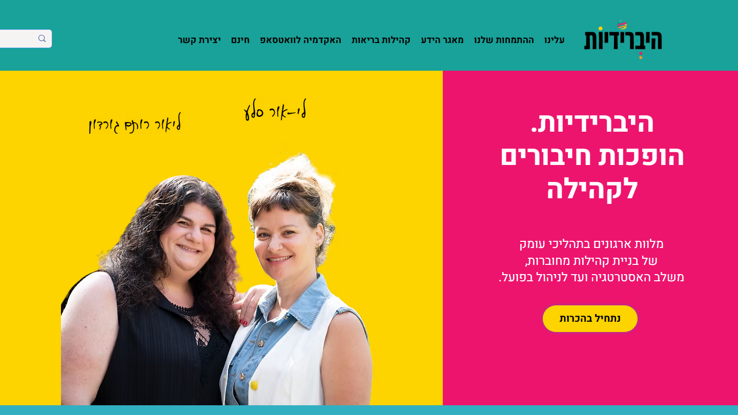 צילום אתר היברידיות