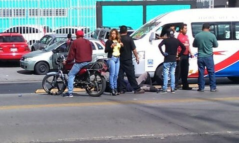 Atropellan a motociclista en el Edo-Mèx