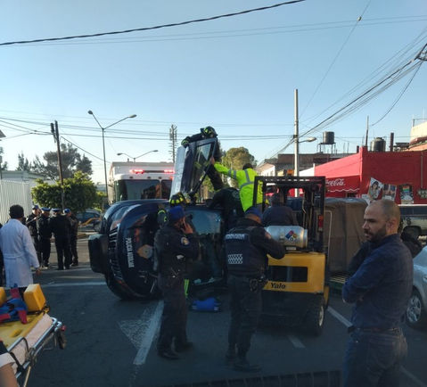 VOLCADURA  DE PATRULLA: