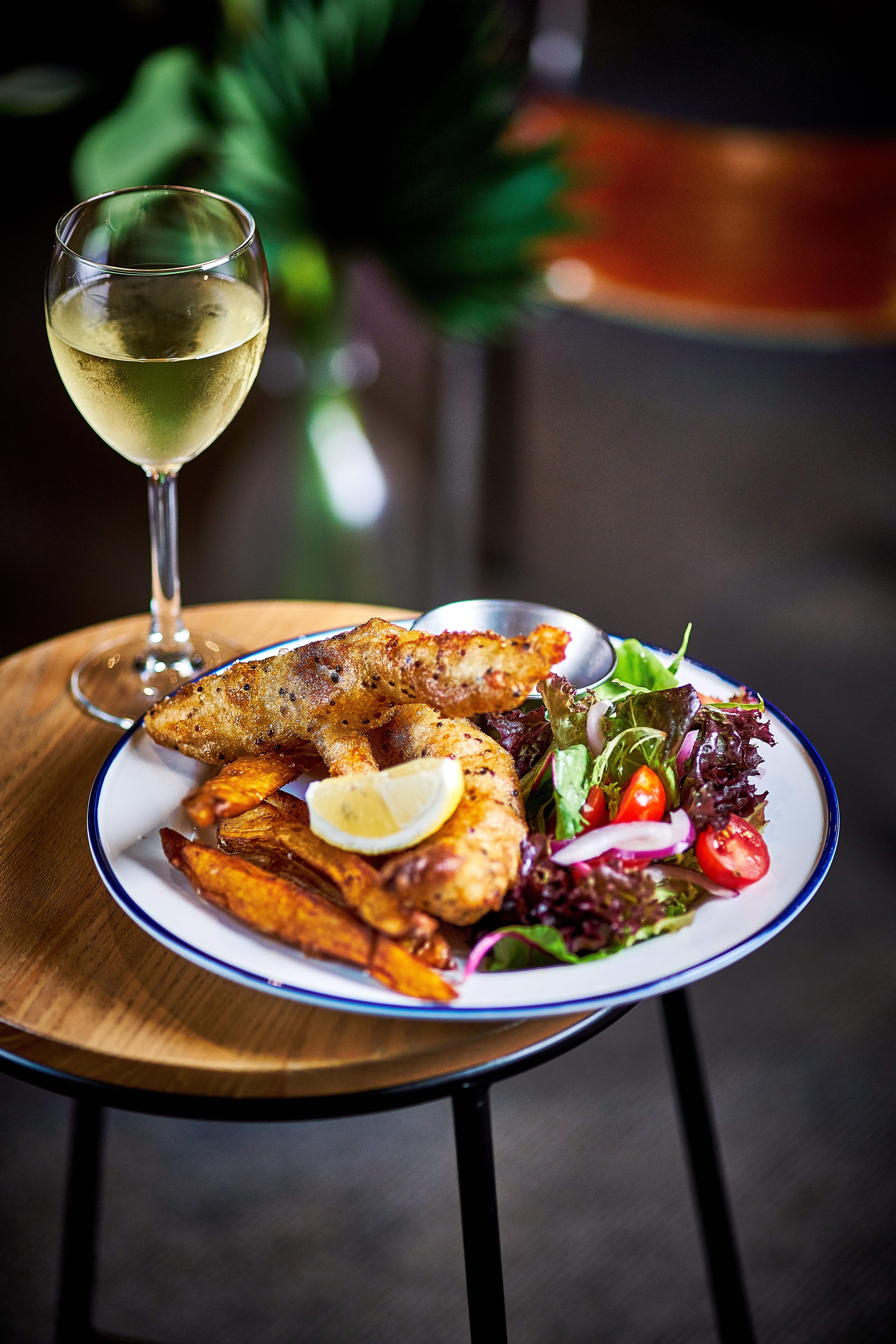 Arranged Food and Objects