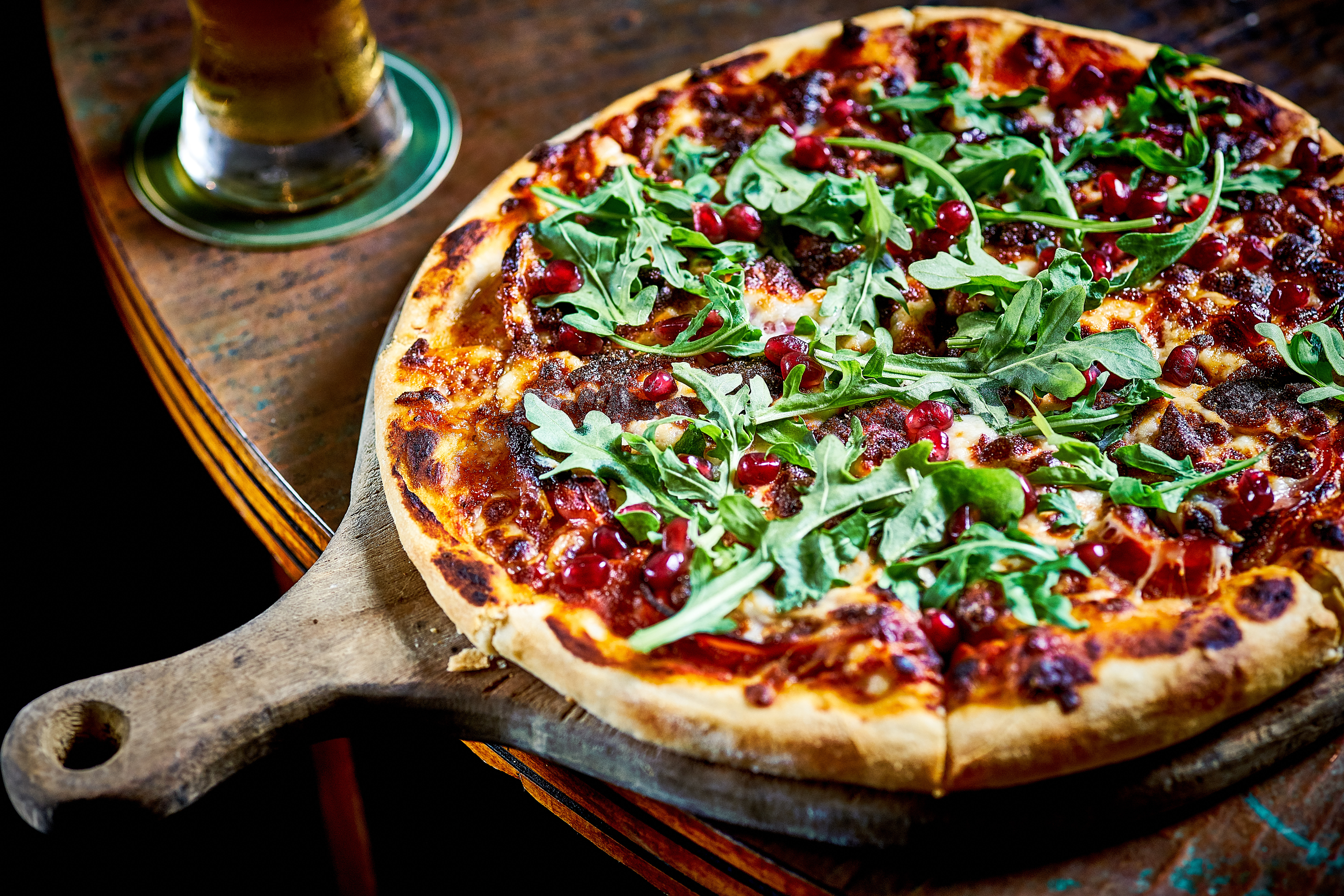 Arranged Food and Objects