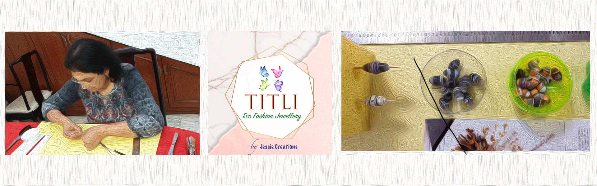 Paper Jewellery Titli