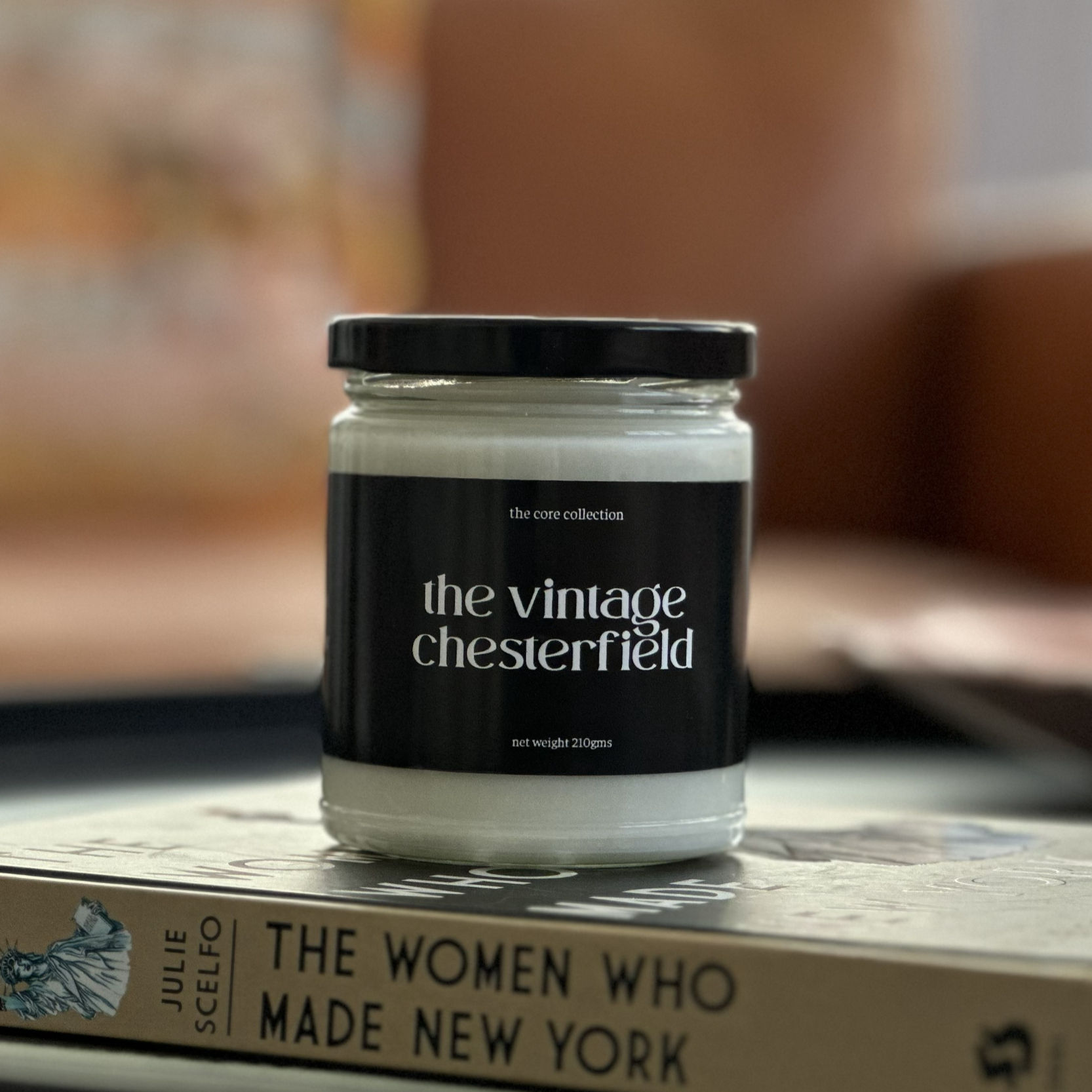 The Vintage Chesterfield - Luxe Cocosoy Candle 210gms