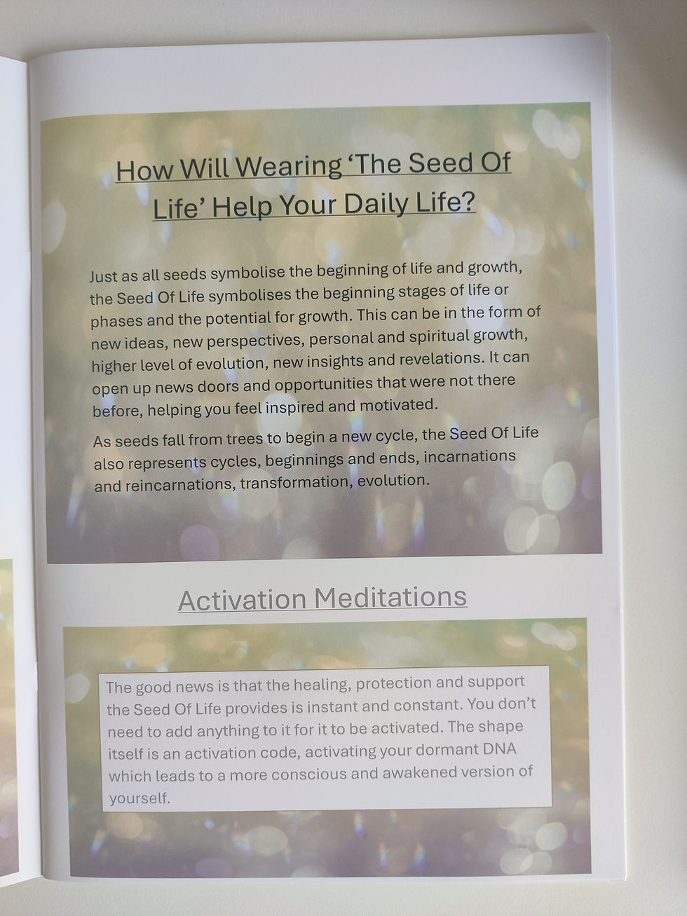 Thumbnail: Steel Gray Sweater - Seed Of Life- Size Small