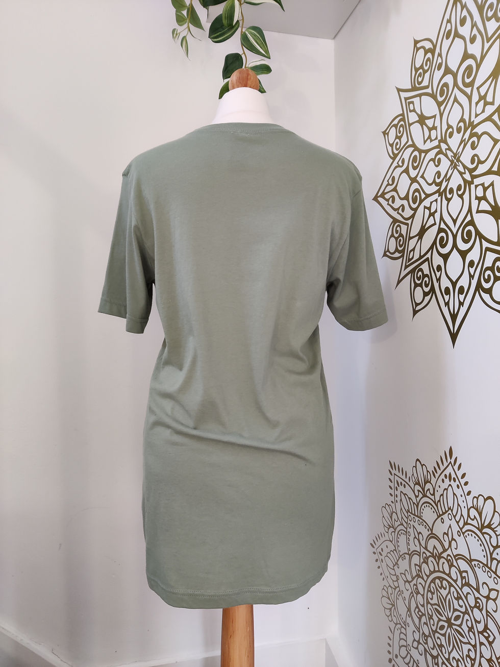 Thumbnail: Gray/Blue T Shirt - Merkabah- Size Small