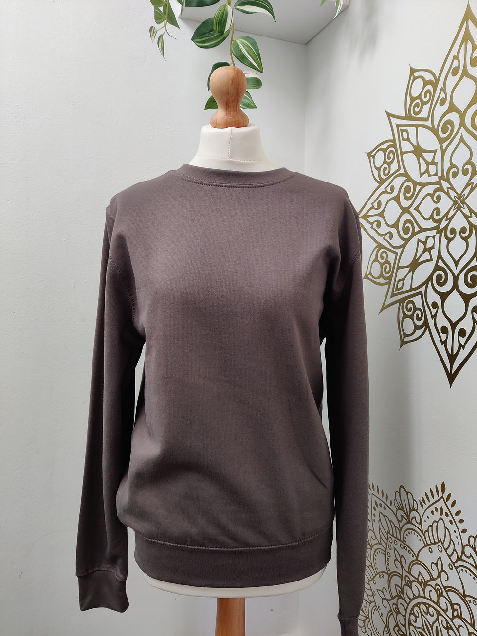 Thumbnail: Steel Gray Sweater - Seed Of Life- Size Small