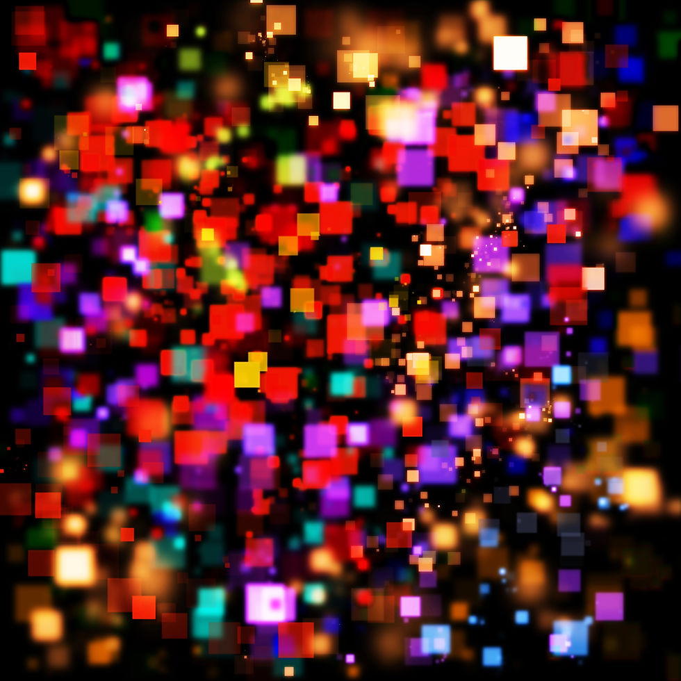 Thumbnail: Urban Rhino Photoshop Overlays - Bright Squares