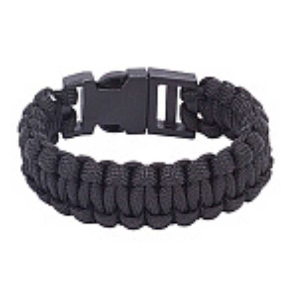 Thumbnail: Woven Cord Buckle Bracelet
