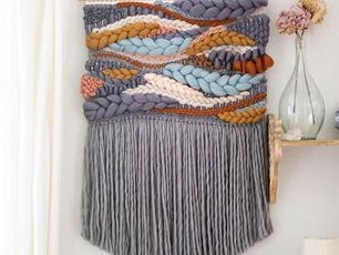 How to Create a Loom Woven Wall Hanging