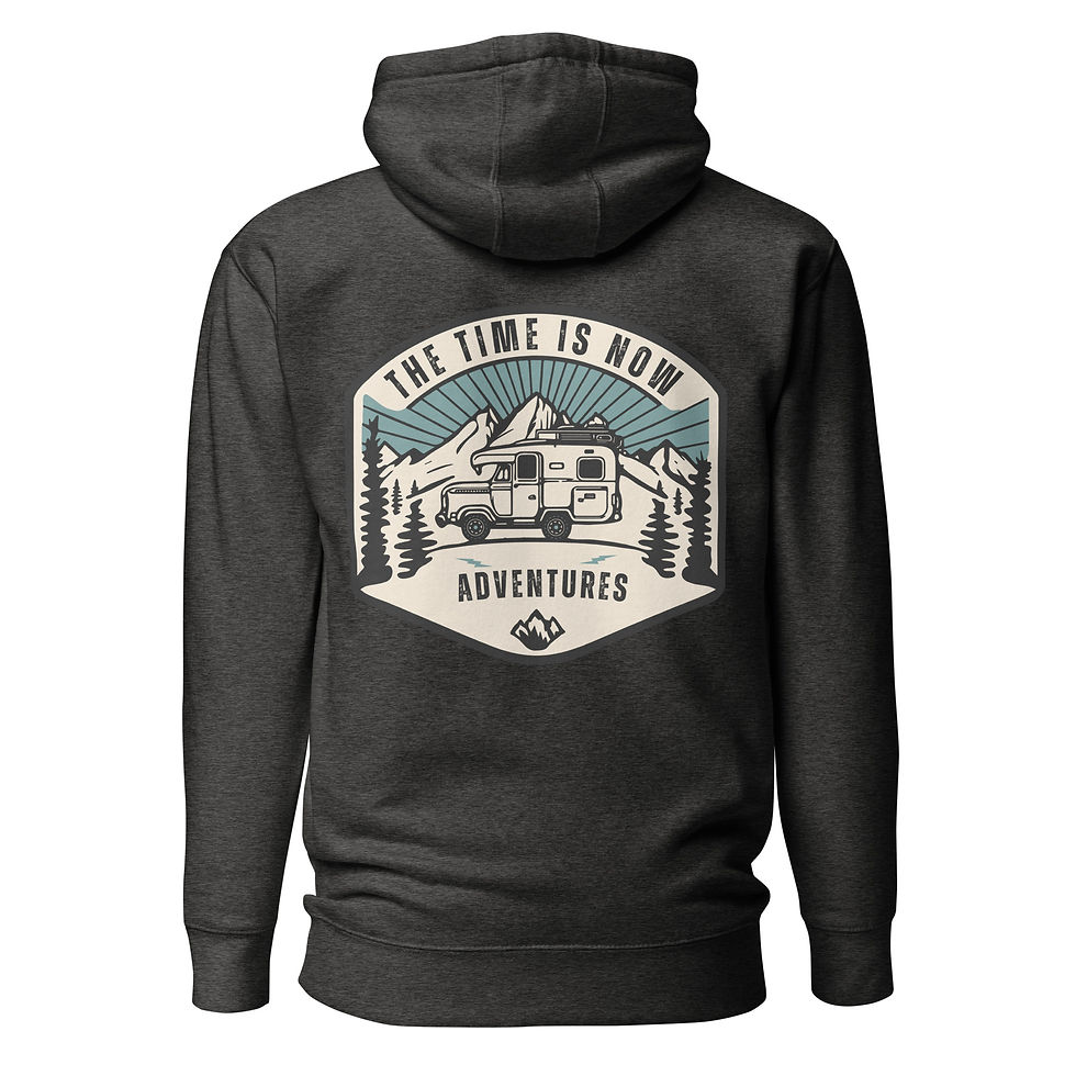 Thumbnail: Unisex Hoodie 2 sided Blue