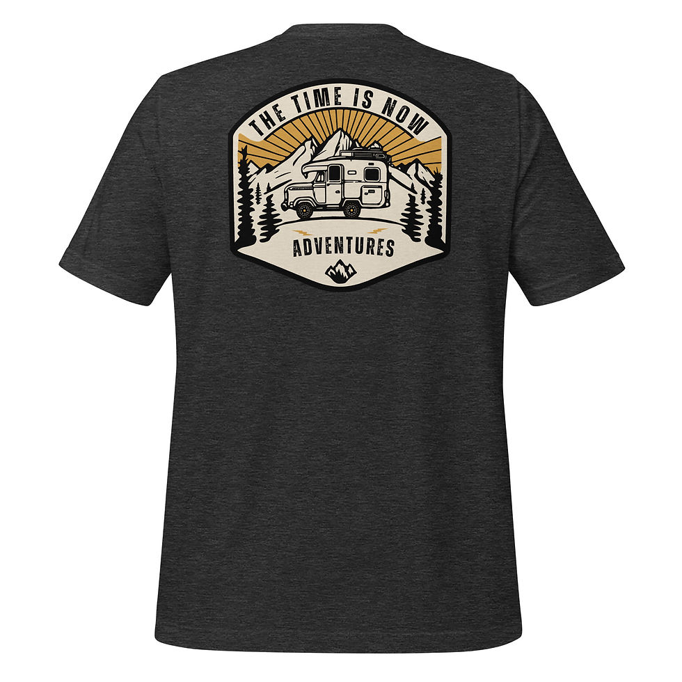 Thumbnail: Unisex t-shirt 2 sided gold