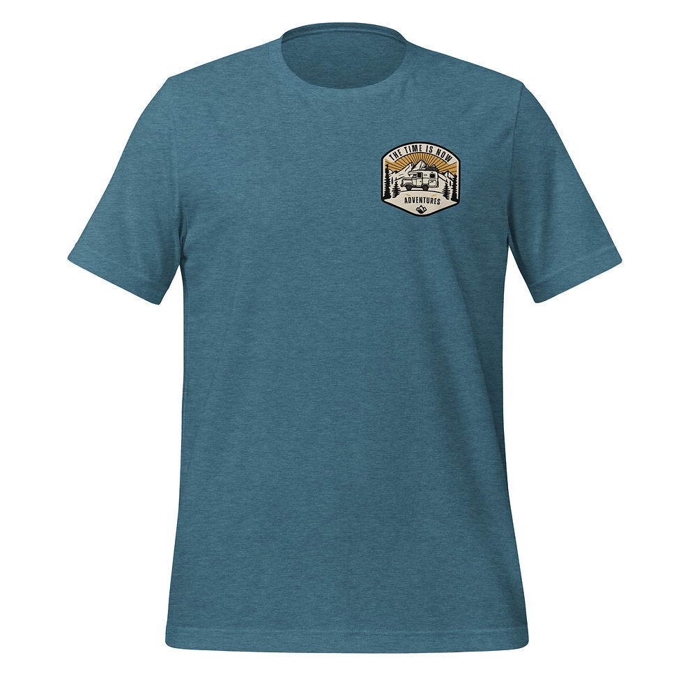Thumbnail: Unisex t-shirt 2 sided gold