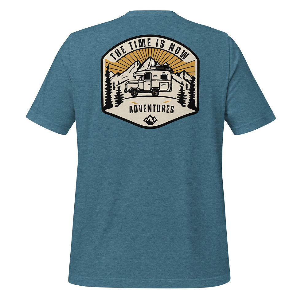 Thumbnail: Unisex t-shirt 2 sided gold