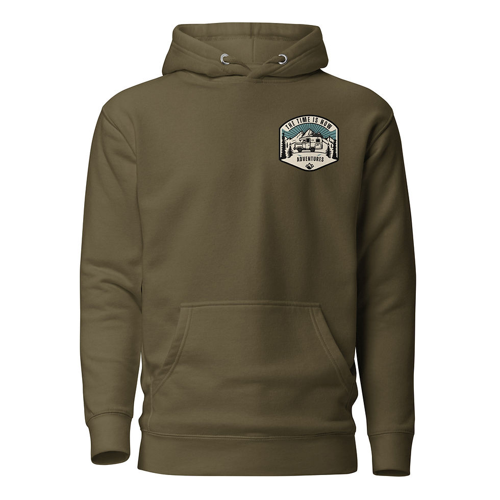 Thumbnail: Unisex Hoodie 2 sided Blue
