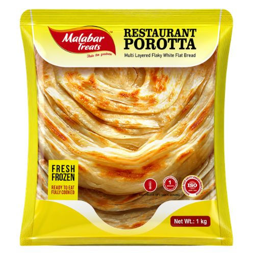 restaurant porotta 1.6 kg by malabar treats