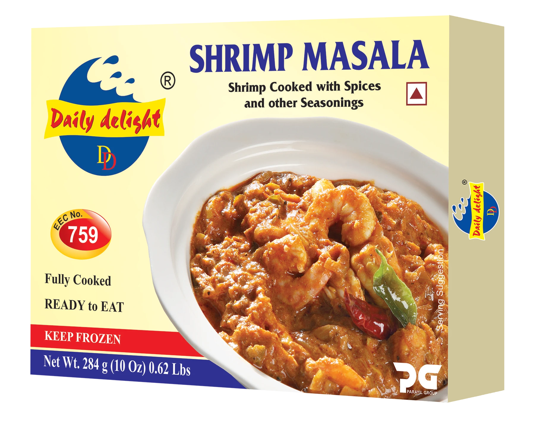 Shrimp Masala 284g By Daily Delight