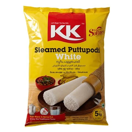 Puttu Podi White 5kg by KK — image 1