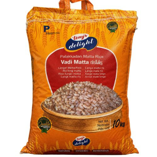 tony's delight palakadan matta rice 10kg