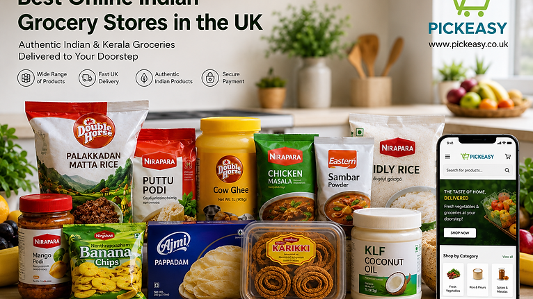 Best Online Indian Grocery Stores in the UK with Fast Delivery