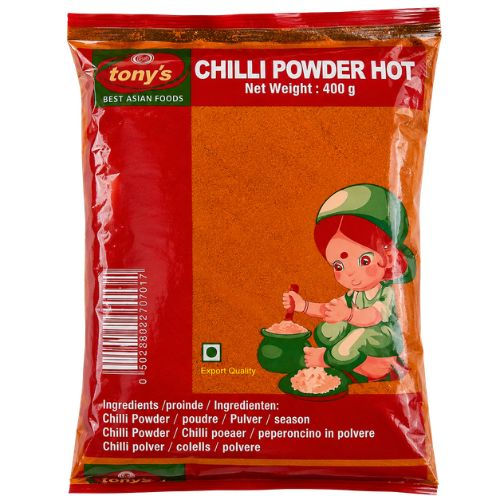 tony's delight chilli powder hot 100g
