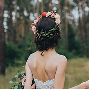 Bride in the Woods