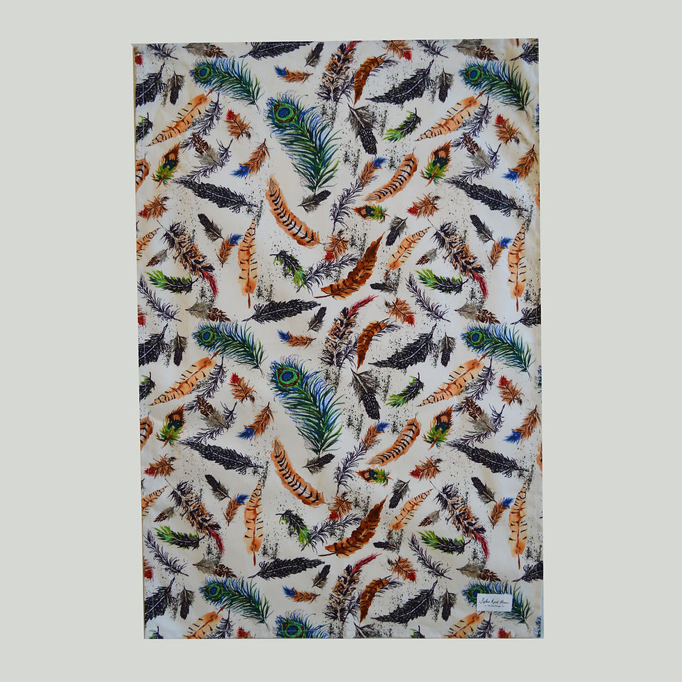 Thumbnail: Tea Towel |  Feathers