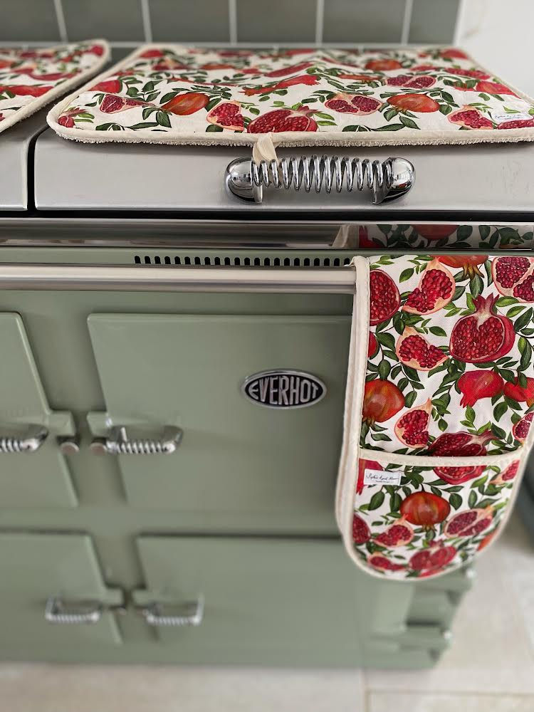 Thumbnail: Double Oven Gloves | Pomegranate
