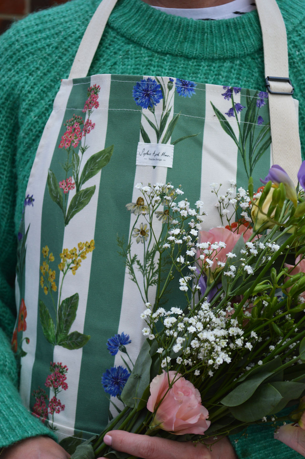 Thumbnail: Daisy stripe Apron