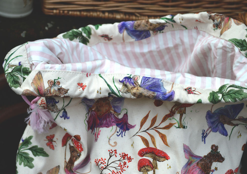 Thumbnail: Magical Mice Santa Sack/Laundry Bag