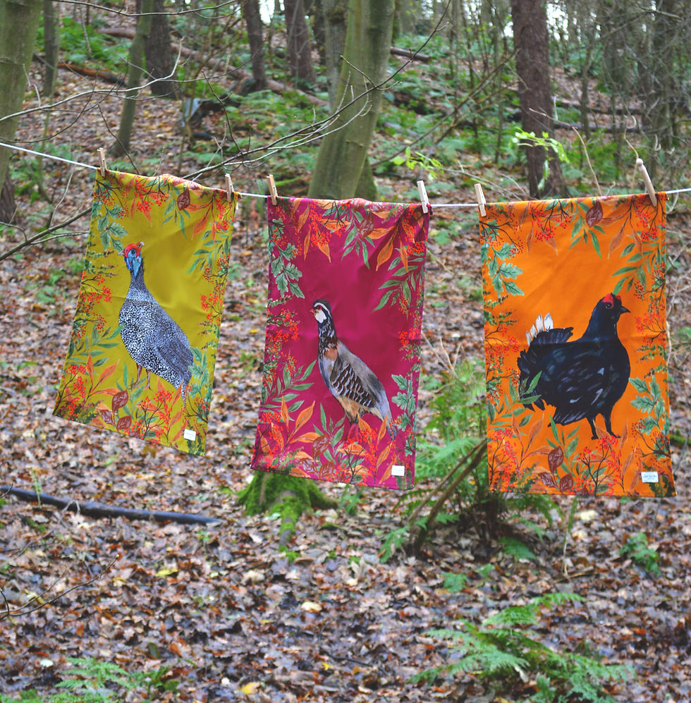 Thumbnail: Tea Towel | Partridge