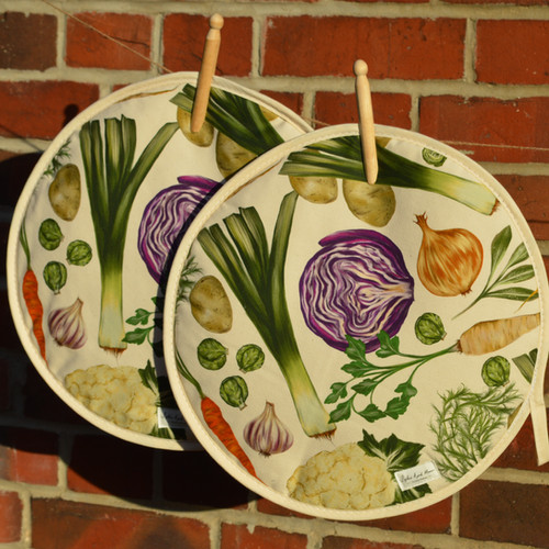 Roast Dinner Aga Covers (pair) Sophie April Mann