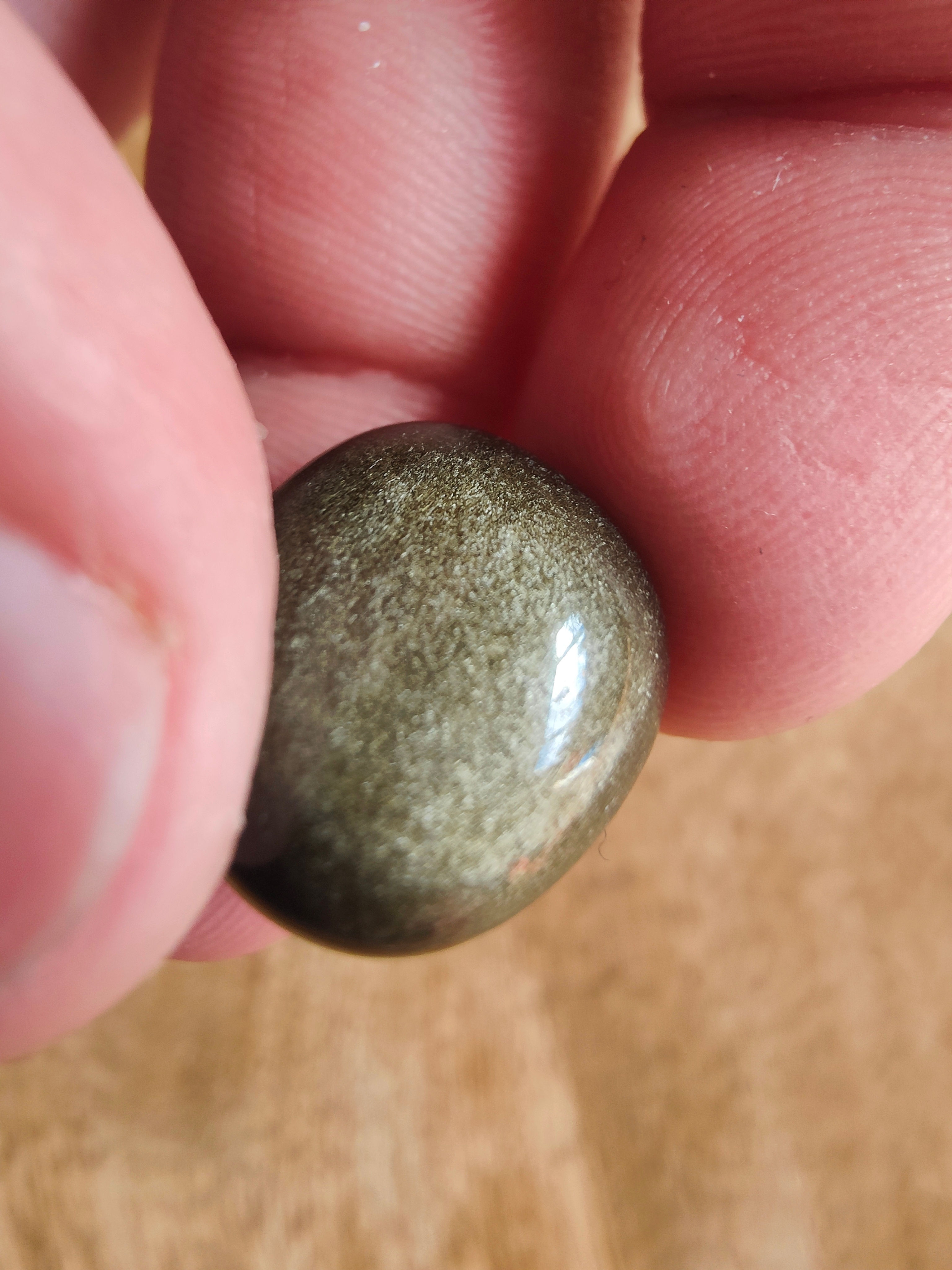 Gold Sheen Obsidian Tumblestone