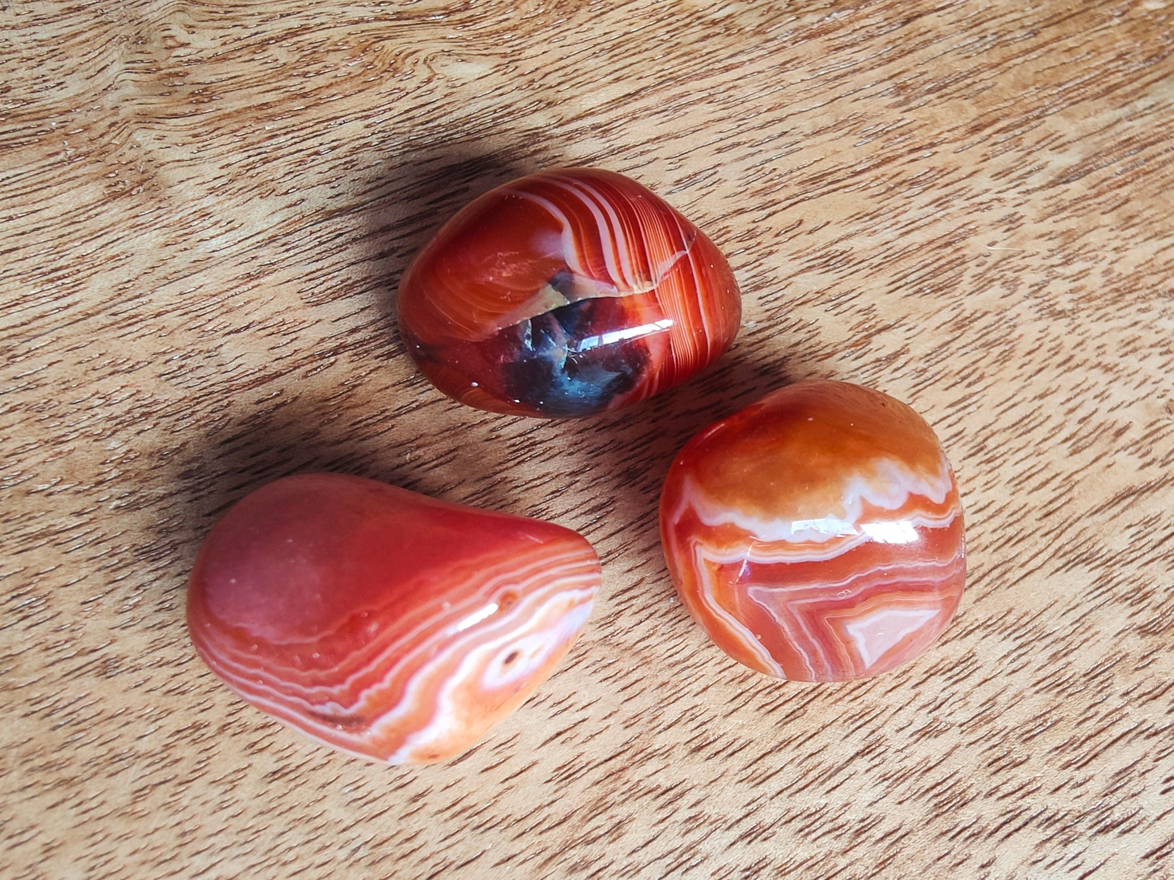 Silk Agate Tumblestone