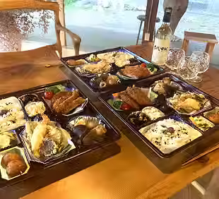 オプションの居酒屋若大将のお弁当