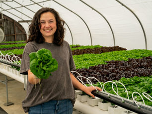 mikala kelley, our facilitator for little sprouts at Moulton Farm