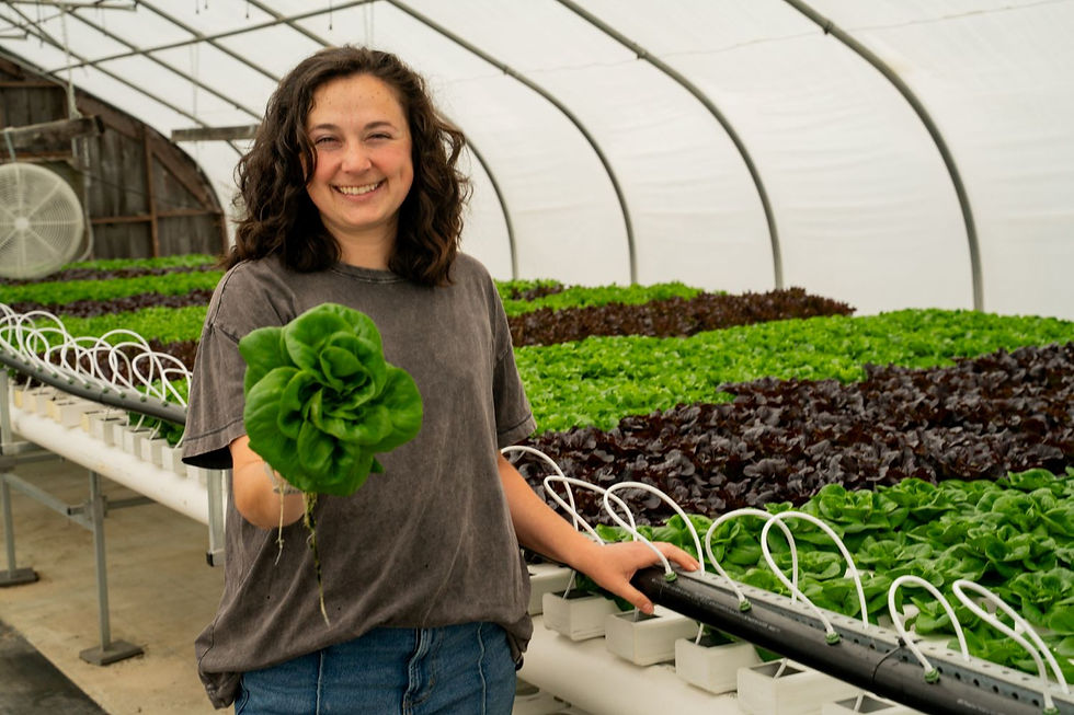 mikala kelley, our facilitator for little sprouts at Moulton Farm