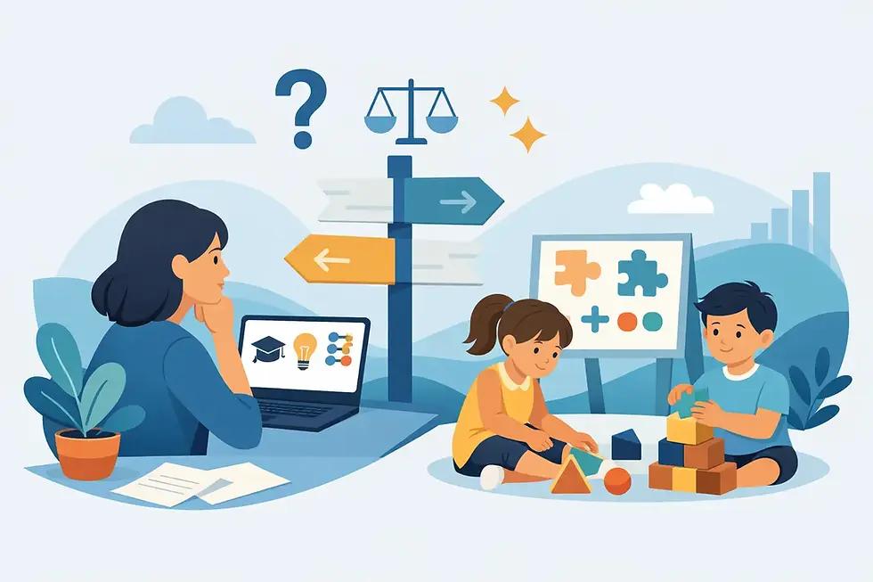 Choosing a Kindergarten Maths Enrichment Programme