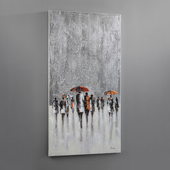 Home paintings Llueve decoration wall art mijas costa Fuengirola