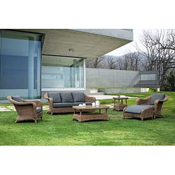 Broadway outdoor lounge set, luxury outdoor furniture design white design mijas
